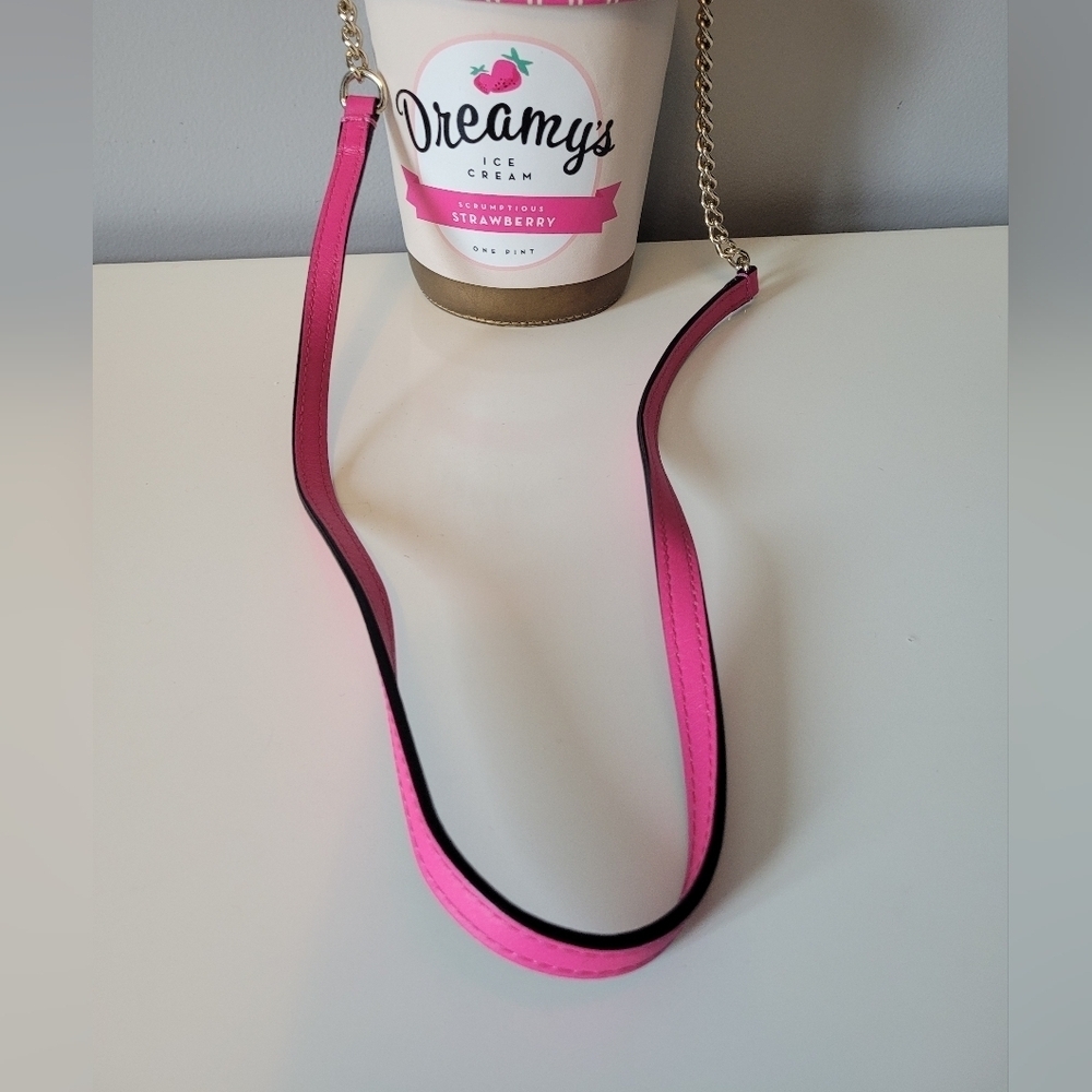 Kate Spade Flavor Of The Month Ice Cream Pint Crossbody, VGUC - Picture 2 of 10